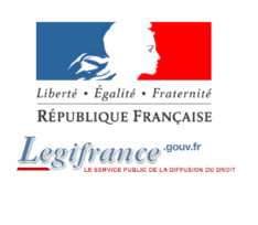 Logo de LegiFrance le service public de la diffusion du droit